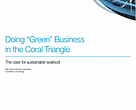 the case for sustainable seafood in the Coral Triangle
