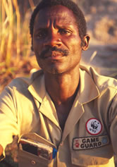 WWF sponsored Community Game Guards, Caprivi, Namibia. / ©: WWF-Canon / John E. NEWBY WWF sponsored Community Game Guards, Caprivi, Namibia. / ©: WWF-Canon / John E. NEWBY