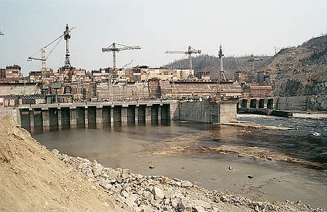 Several major tributaries of the Amur River are already blocked by hydropower dams. Construction of ... / ©: WWF Russia / Zov Taigi rel=
